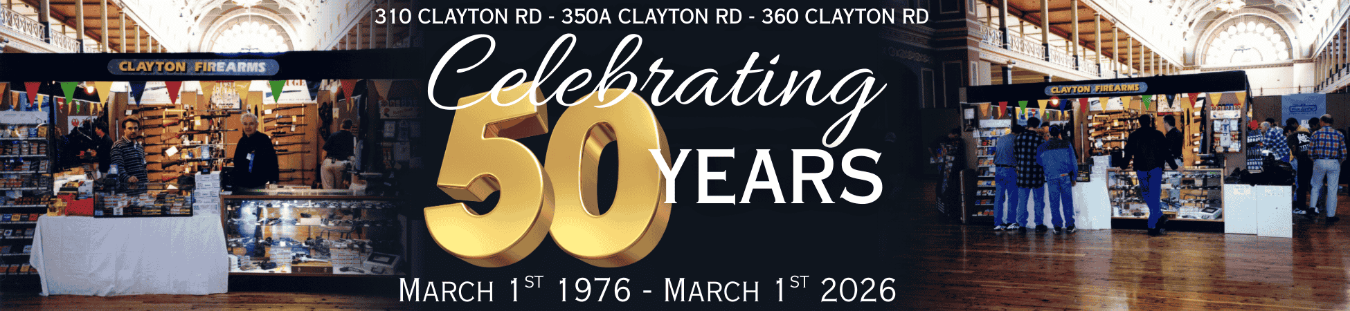 50 show years Banner