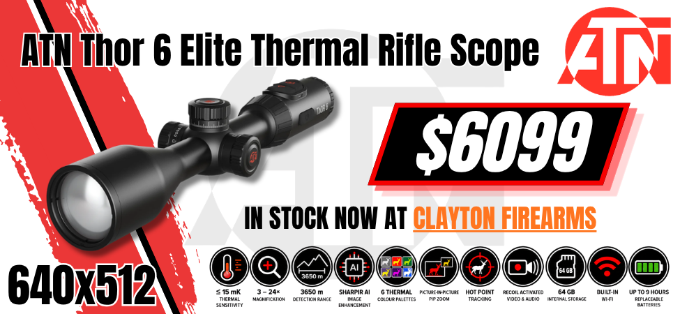 ATN Thor 6 Elite Thermal Rifle Scope