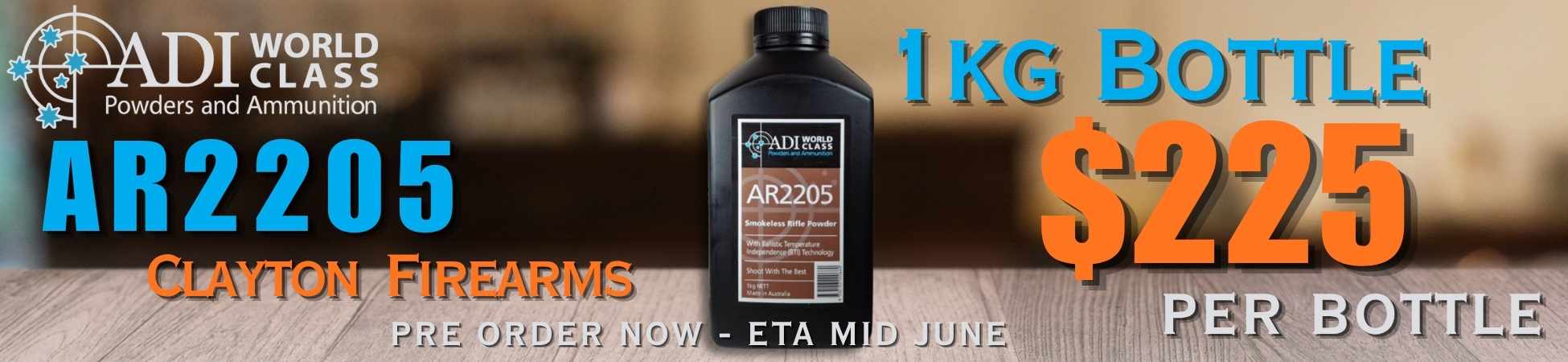 Copy of AR2205 Smokeless Gun Powder Single Pre order