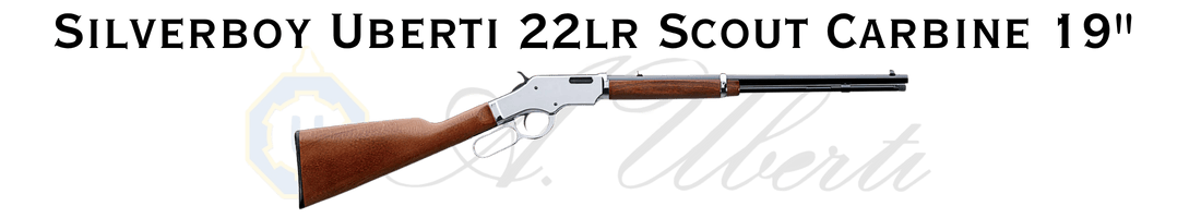 FIRE SALE Silverboy Uberti 22lr Scout Carbine 19