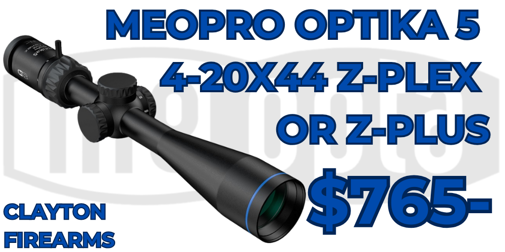 MEOPRO OPTIKA 5 4 20x44 Z PLEX OR Z Plus