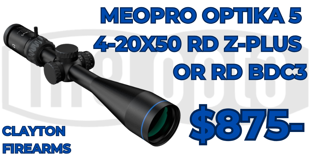 MEOPRO OPTIKA 5 4 20x50 RD Z PLUS or RD BDC3