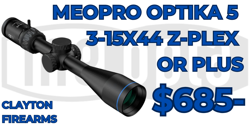 MeoPro Optika 5 3 15x44 Z Plex or Plus