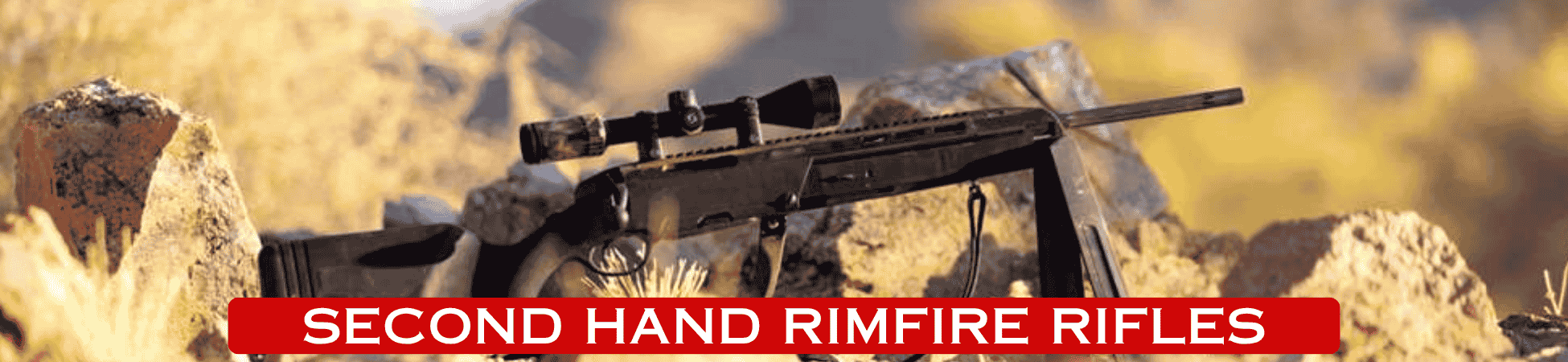 RimFire Rifles Second Hand Banner
