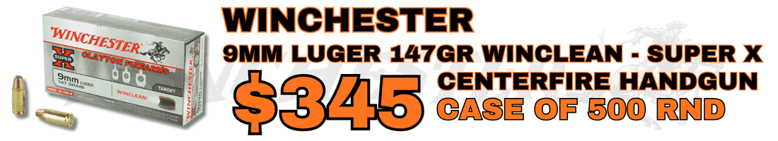 Winchester 9mm L 147Gr Winclean Ad